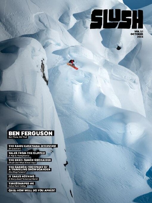 Title details for Slush Snowboarding Magazine by Contact Point Media - Available